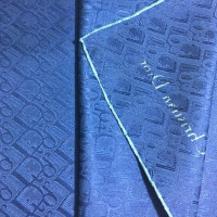 Christian Dior Sciarpa in Seta in Blu