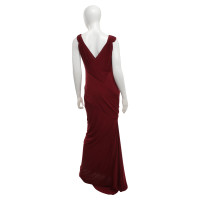 Donna Karan Nauwsluitende jurk in claret