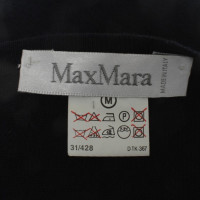 Max Mara Lavoro a maglia Top in blu scuro