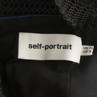Self Portrait Vestito in nero / blu
