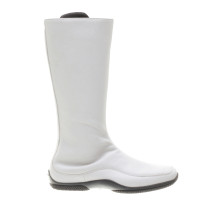 Hogan White leather boots