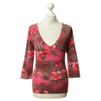 Blumarine top with a floral pattern