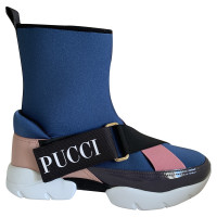 Emilio Pucci Chaussures de sport en Toile en Bleu