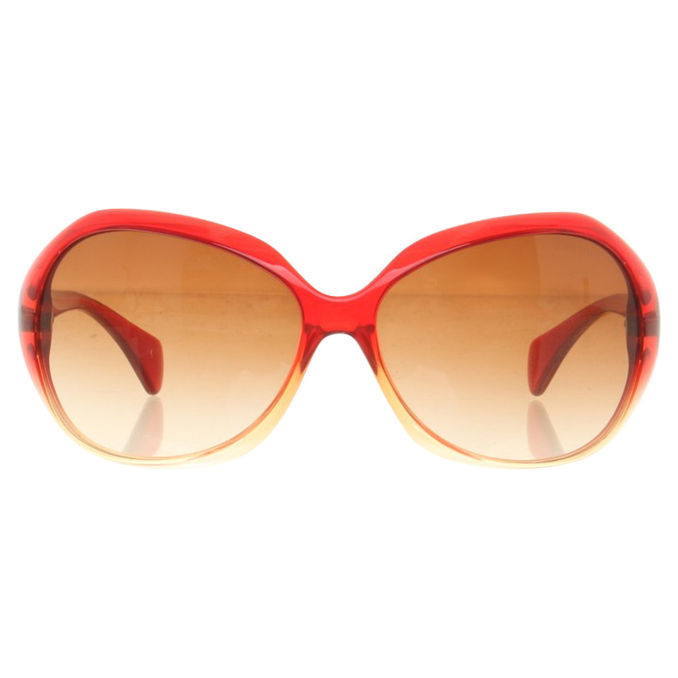 Miu Miu Glasses in red