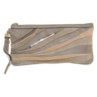 Hugo Boss clutch made of suede / smooth leather