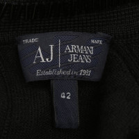 Armani Jeans Pull en noir