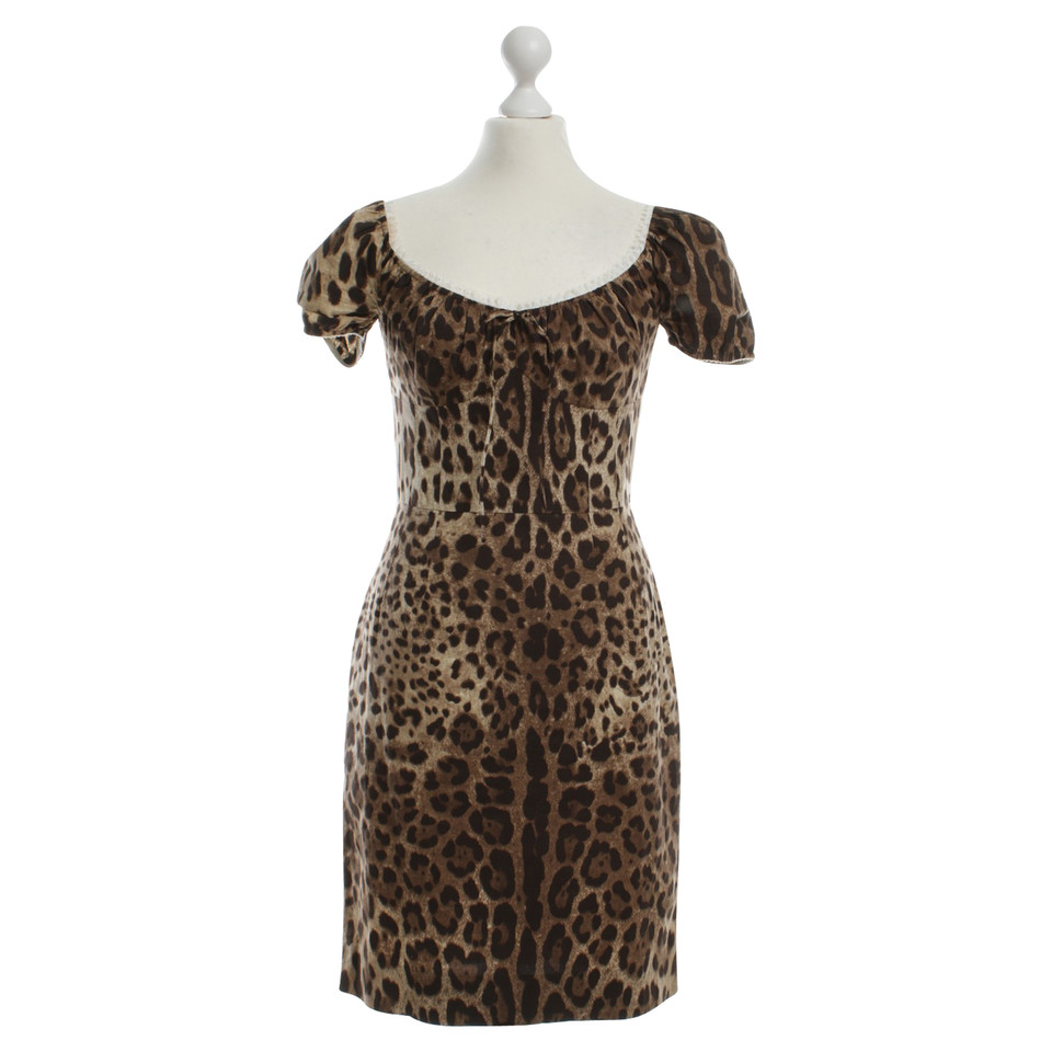 Dolce & Gabbana Kleid mit Animalprint