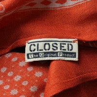 Closed Schal/Tuch aus Seide in Orange