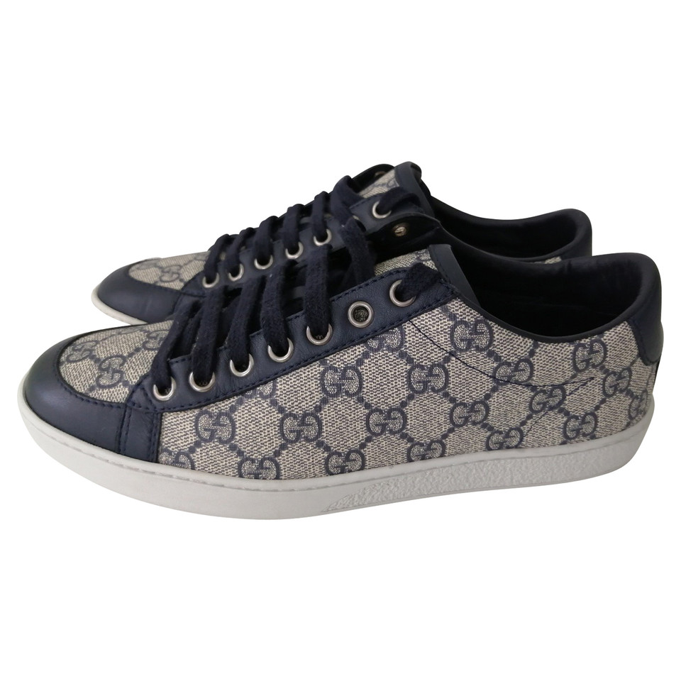 Gucci Trainers Leather in Blue