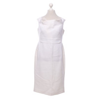 Roland Mouret Dress Wool in Cream