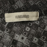 Humanoid Jupe en soie longueur de MIDI