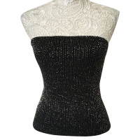 Elisabetta Franchi Top en Coton en Noir