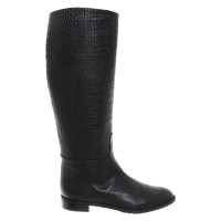 Stuart Weitzman Stivali in Pelle in Nero