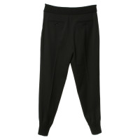 Dolce & Gabbana Cotton Trousers in black