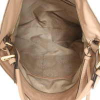 Abro Handtasche aus Leder in Nude