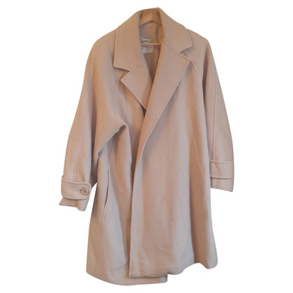 Genny Giacca/Cappotto in Lana in Beige