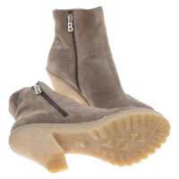 Bogner Padded suede ankle boots