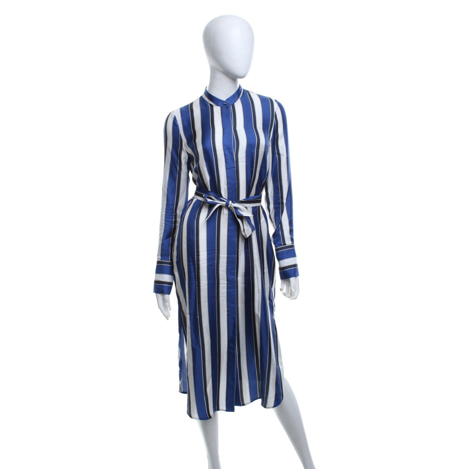 St. Emile Silk dress with stripe pattern