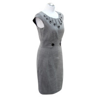 Karen Millen Kleid aus Wolle in Grau