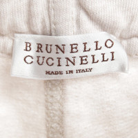 Brunello Cucinelli Jogginghose in Creme