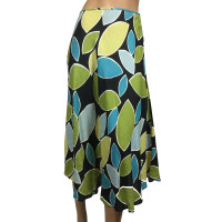 Hobbs Linen skirt with print