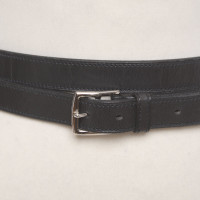 Hermès Gürtel aus Leder in Schwarz