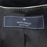 Windsor Giacca di velluto blu scuro