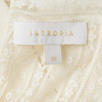 Other Designer Intropia - top with lace details