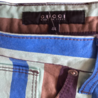 Gucci Pantaloni con motivo a strisce