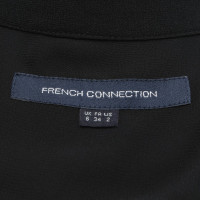 French Connection Blusenkleid mit Spitzenbesatz