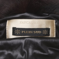 Plein Sud Jacket/Coat Fur in Brown
