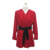 Yves Saint Laurent Jacke/Mantel in Rot