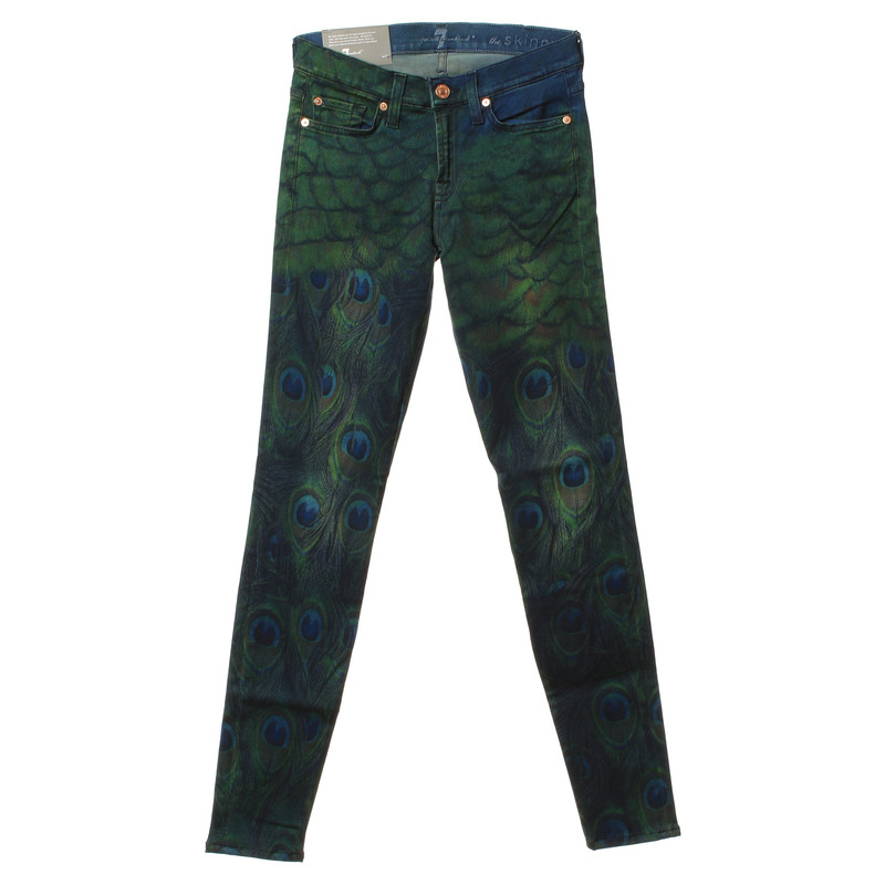 7 For All Mankind Jeans with patterns
