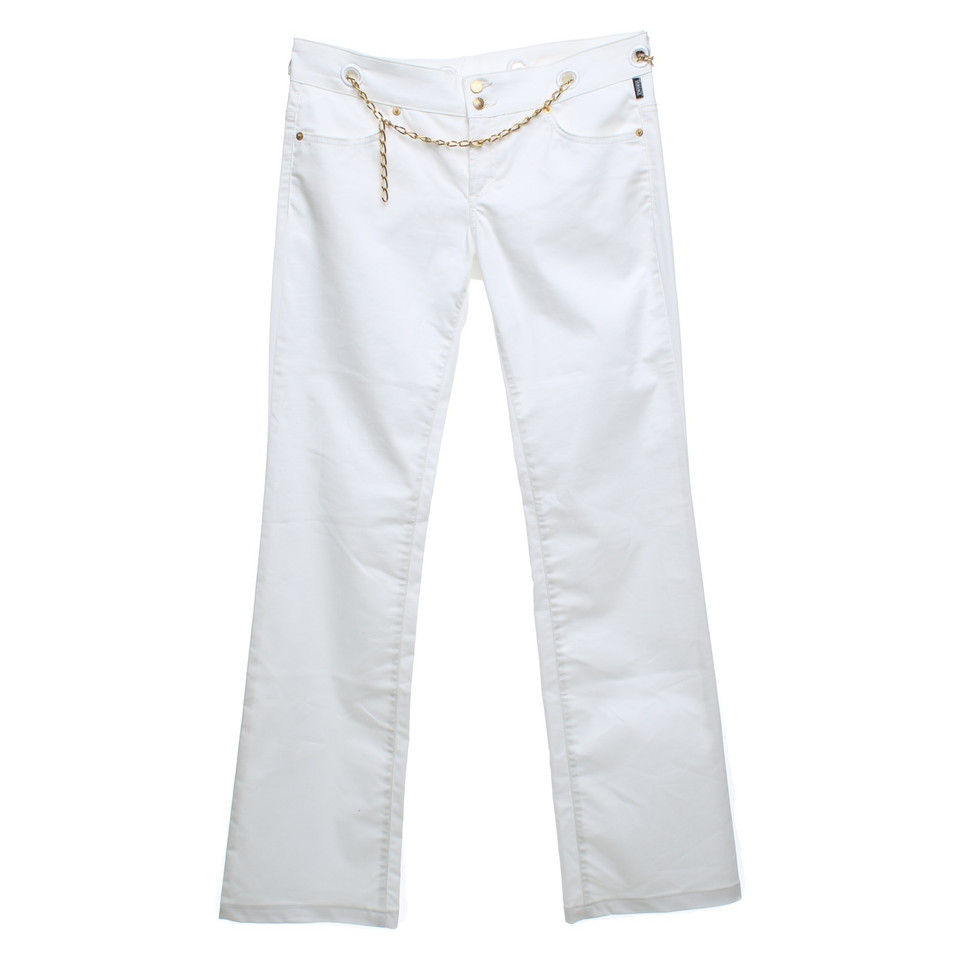 Versace Pantalon en blanc