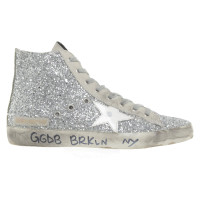 Golden Goose Sneakers with glitter trim