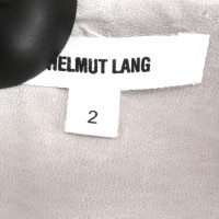 Helmut Lang Giacca in pelle con tasche con zip
