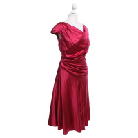 Talbot Runhof Dress in Bordeaux red