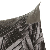 Akris Zijde jas met geometrische patroon