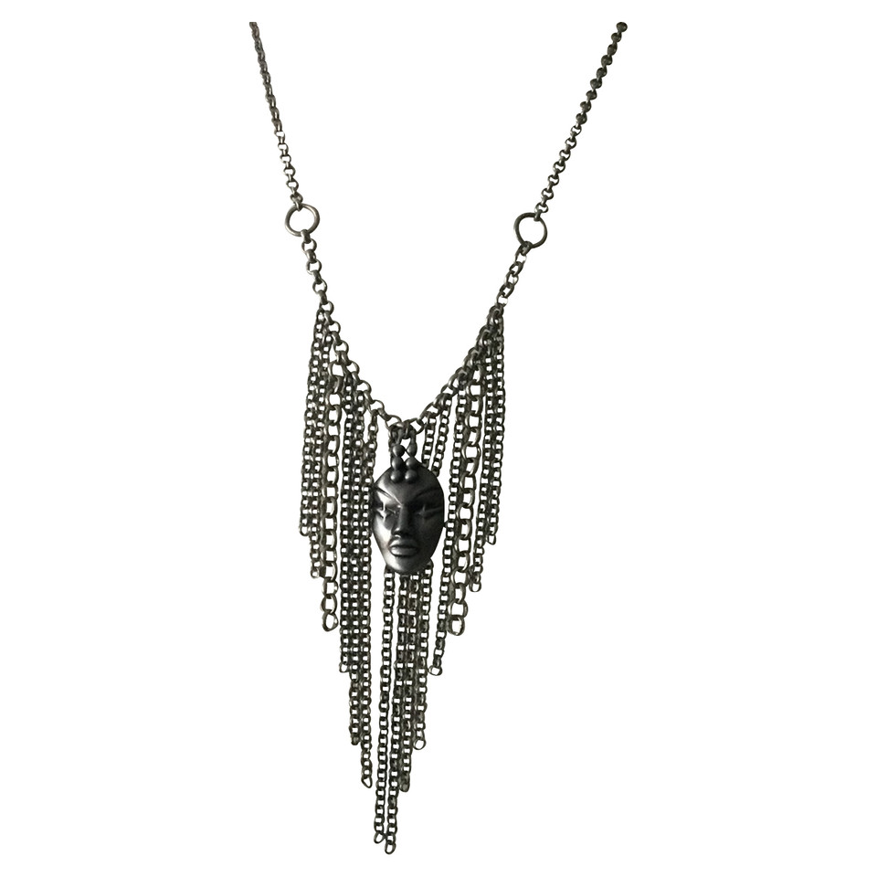 Mugler Necklace in Silvery