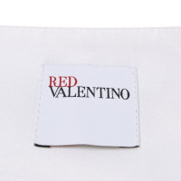Red Valentino gonna a balze in crema