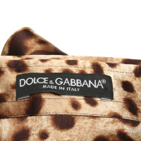 Dolce & Gabbana Blouse with animal print