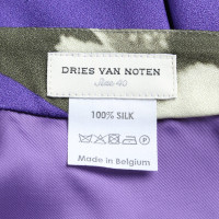 Dries Van Noten skirt with pattern