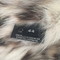 Simonetta Ravizza Jean jacket with fur