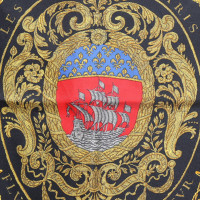 Hermès Tuch mit Wappen-Motiv