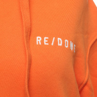 Re/Done Top en Coton en Orange