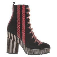 Missoni Ankle boots with snakeskin