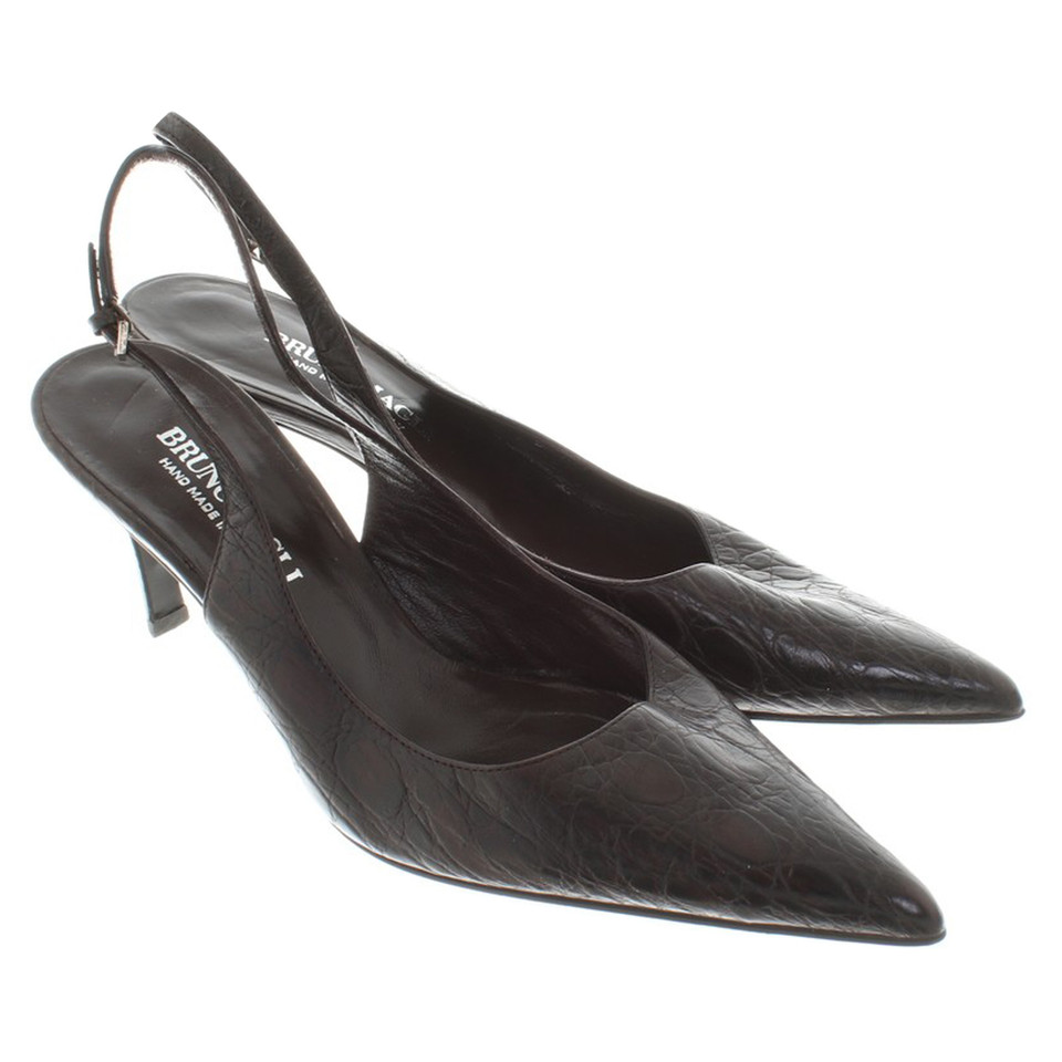 Other Designer Bruno Magli - pumps with embossing