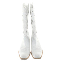 Richmond Boots in White