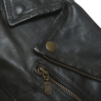 Belstaff Lederjacke in Schwarz