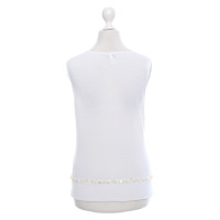 Escada Top Cotton in White